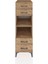 Kronos Dolap 2 Raflı 4 Çekmeceli 44X59X134 Çam-Çam 1