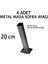4lü Katlanır Metal Yer Sofrası Ayağı Yer Masası Ayağı 20 cm 1