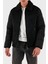 Shearling Logolu Regular Fit Ceket Yaka Fermuarlı Mont M5BL79W2292 Erkek Mont M5BL79 W2292 Jblk 1