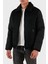 Shearling Logolu Regular Fit Ceket Yaka Fermuarlı Mont M5BL79W2292 Erkek Mont M5BL79 W2292 Jblk 5