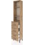 Arges Dolap 3 Raflı 4 Çekmeceli 44X30X221 Çam-Çam 4