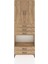 Arges Dolap 4 Raflı 5 Çekmeceli 2 Kapaklı 88X30X243 Çam-Çam 1