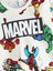 Yeni Sezon Bisiklet Yaka Marvel Baskılı Erkek Çocuk Sweatshirt ve Eşofman Altı 2