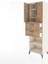 Hyperion Dolap 4 Raflı 2 Çekmeceli 2 Kapaklı 60X44X195 Aytaşı-Çam 4