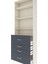 Arges Dolap 4 Raflı 4 Çekmeceli 88X30X243 Aytaşı-Antrasit 5