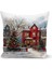 Yılbaşı Serisi Çift Tarafı Dijital Baskılı Kırlent Kılıfı (Christmas Noel Cushion Cover) 1