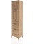 Hyperion Dolap 3 Raflı 4 Çekmeceli 2 Kapaklı 60X44X243 Çam-Çam 3