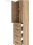 Hyperion Dolap 3 Raflı 4 Çekmeceli 2 Kapaklı 60X44X243 Çam-Çam 5