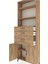 Arges Dolap 4 Raflı 3 Çekmeceli 2 Kapaklı 88X30X243 Çam-Çam 5