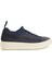 Lacivert Erkek Deri Sneaker 1