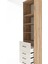 Hyperion Dolap 4 Raflı 4 Çekmeceli 60X44X243 Çam-Aytaşı 5