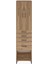 Hyperion Dolap 3 Raflı 4 Çekmeceli 2 Kapaklı 60X44X243 Çam-Çam 1
