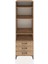 Hyperion Dolap 4 Raflı 3 Çekmeceli 60X44X195 Çam-Çam 1