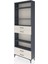 Arges Dolap 5 Raflı 4 Çekmeceli 88X30X243 Antrasit-Aytaşı 3