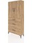 Arges Dolap 3 Raflı 3 Çekmeceli 2 Kapaklı 88X30X182 Çam-Çam 3