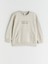 Yeni Sezon Bisiklet Yaka Baskılı Erkek Çocuk Sweatshirt 1