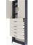 Arges Dolap 3 Raflı 5 Çekmeceli 2 Kapaklı 88X30X243 Antrasit-Aytaşı 5