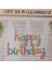Macaron El Yazı Happy Birthday Folyo Balon Set 1