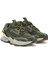 Haki File Dokulu Erkek Sneaker 2