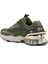Haki File Dokulu Erkek Sneaker 3