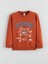 Yeni Sezon Bisiklet Yaka Erkek Çocuk Sweatshirt 2'li 2