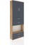Arges Dolap 4 Raflı 4 Çekmeceli 2 Kapaklı 88X30X243 Çam-Antrasit 2