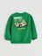 Yeni Sezon Bisiklet Yaka Nostaljik Maymun Baskılı Erkek Çocuk Sweatshirt 1