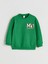 Yeni Sezon Bisiklet Yaka Nostaljik Maymun Baskılı Erkek Çocuk Sweatshirt 2