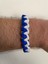 Beyaz Mavi Çift Yönlü Paracord Bileklik 7