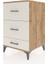 Kronos Komodin 3 Çekmeceli 60X59X96 Çam-Aytaşı 3