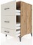 Kronos Komodin 3 Çekmeceli 60X59X96 Çam-Aytaşı 5