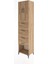 Hyperion Dolap 2 Raflı 4 Çekmeceli 2 Kapaklı 60X44X243 Çam-Çam 3