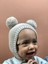 Ponponlu El Örgüsü Unisex Bebek/çocuk Bere 3