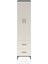 Hyperion Dolap 5 Raflı 2 Çekmeceli 2 Kapaklı 60X44X243 Antrasit-Aytaşı 1
