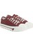 Bordo Erkek Kanvas Sneaker 2