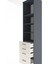Hyperion Dolap 4 Raflı 4 Çekmeceli 60X44X243 Antrasit-Aytaşı 5