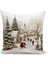 Yılbaşı Serisi Çift Tarafı Dijital Baskılı Kırlent Kılıfı (Christmas Noel Cushion Cover) 1
