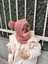 Ponponlu Unisex El Örgüsü Bebek/çocuk Bere-Boyunluk Takımı 8