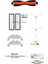 Xiaomi Robot Vacuum X10 Yedek Ana Fırça, Yan Fırça, Hepa Filtre, Mop - 9 Parça 1