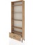 Arges Dolap 5 Raflı Tek Çekmeceli 88X30X243 Çam-Çam 4