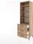 Hyperion Dolap 4 Raflı 3 Çekmeceli 60X44X195 Çam-Çam 4