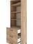 Hyperion Dolap 4 Raflı 3 Çekmeceli 60X44X195 Çam-Çam 5