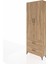 Arges Dolap 4 Raflı 2 Çekmeceli 2 Kapaklı 88X30X243 Çam-Çam 3
