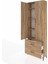 Arges Dolap 4 Raflı 2 Çekmeceli 2 Kapaklı 88X30X243 Çam-Çam 4