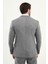 Desenli Slim Fit Mono Yaka Yün Erkek Takım Elbise 5