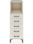 Kronos Dolap Tek Raflı 5 Çekmeceli 44X59X134 Aytaşı-Aytaşı 1