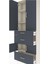 Arges Dolap 4 Raflı 3 Çekmeceli 4 Kapaklı 88X30X243 Aytaşı-Antrasit 5
