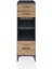 Kronos Dolap 2 Raflı 3 Çekmeceli 44X59X134 Antrasit-Çam 1