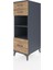 Kronos Dolap 2 Raflı 3 Çekmeceli 44X59X134 Antrasit-Çam 3