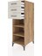 Kronos Dolap 2 Raflı 3 Çekmeceli 44X59X134 Çam-Aytaşı 4